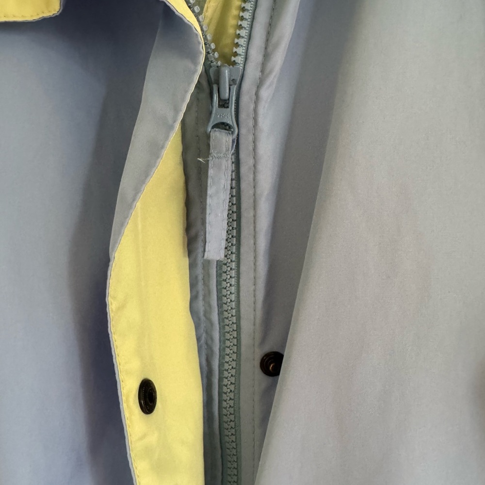 Eddie Bauer Colorblock Windbreaker - Periwinkle and Soft Yellow - Picture 5 of 16